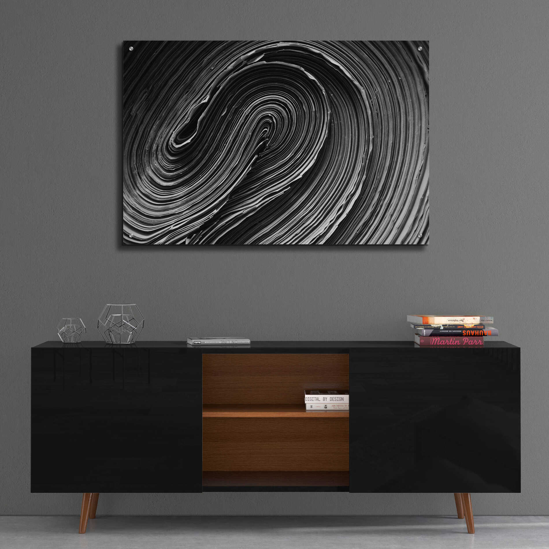 Epic Art 'Rolled Up' by Epic Portfolio Acrylic Glass Wall Art,36x24