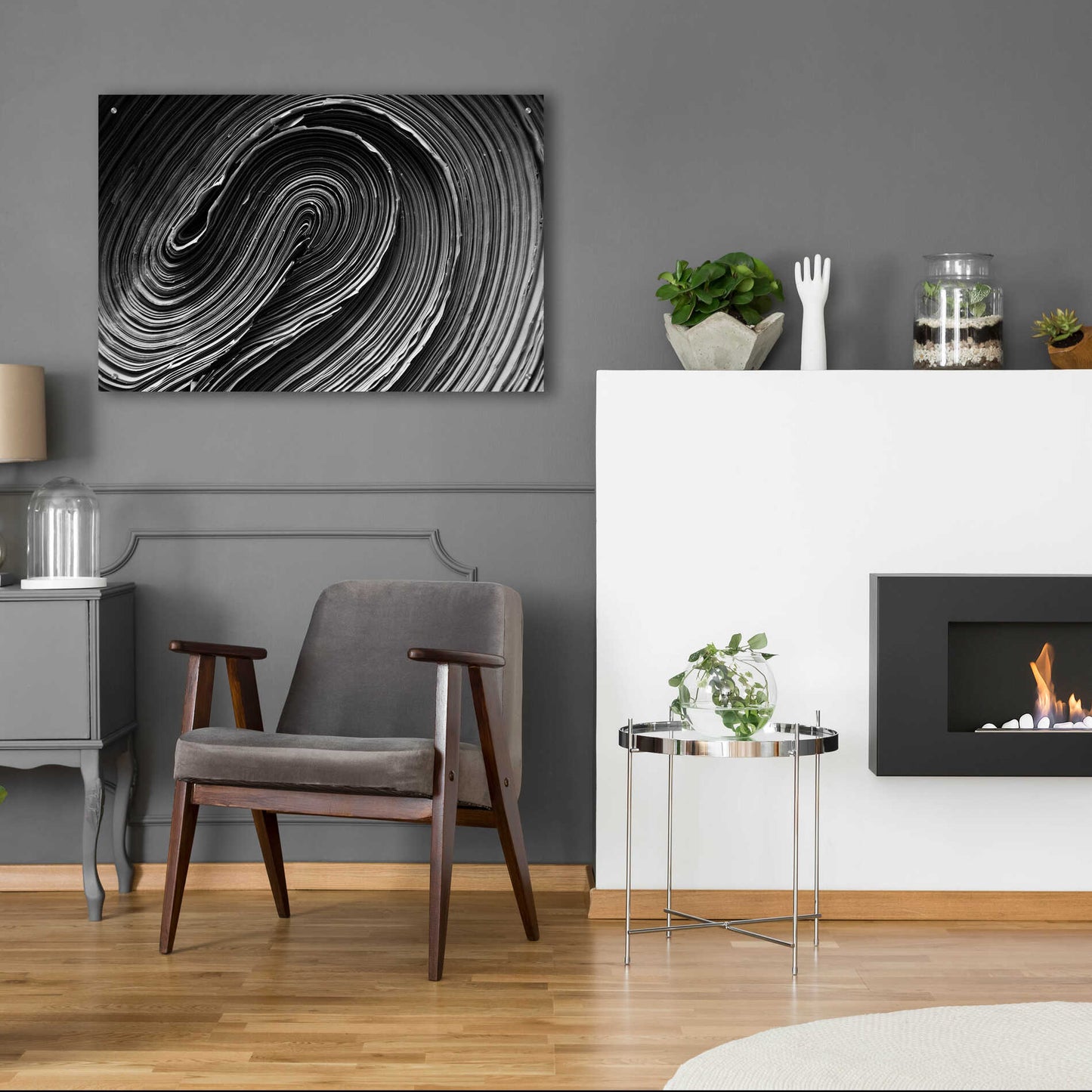 Epic Art 'Rolled Up' by Epic Portfolio Acrylic Glass Wall Art,36x24