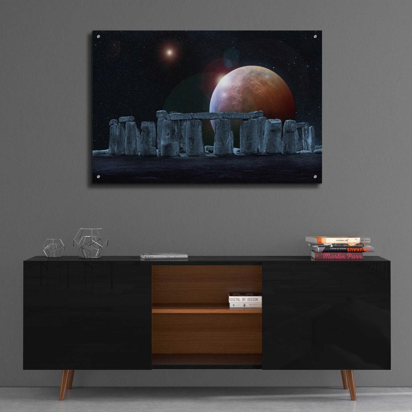 Epic Art 'Stonehenge Aligned' by Epic Portfolio Acrylic Glass Wall Art,36x24