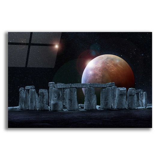 Epic Art 'Stonehenge Aligned' by Epic Portfolio Acrylic Glass Wall Art