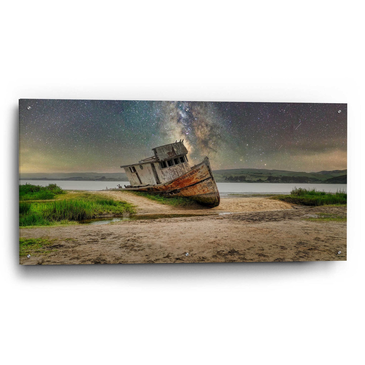 Epic Art 'Stranded' by Epic Portfolio Acrylic Glass Wall Art,48x24