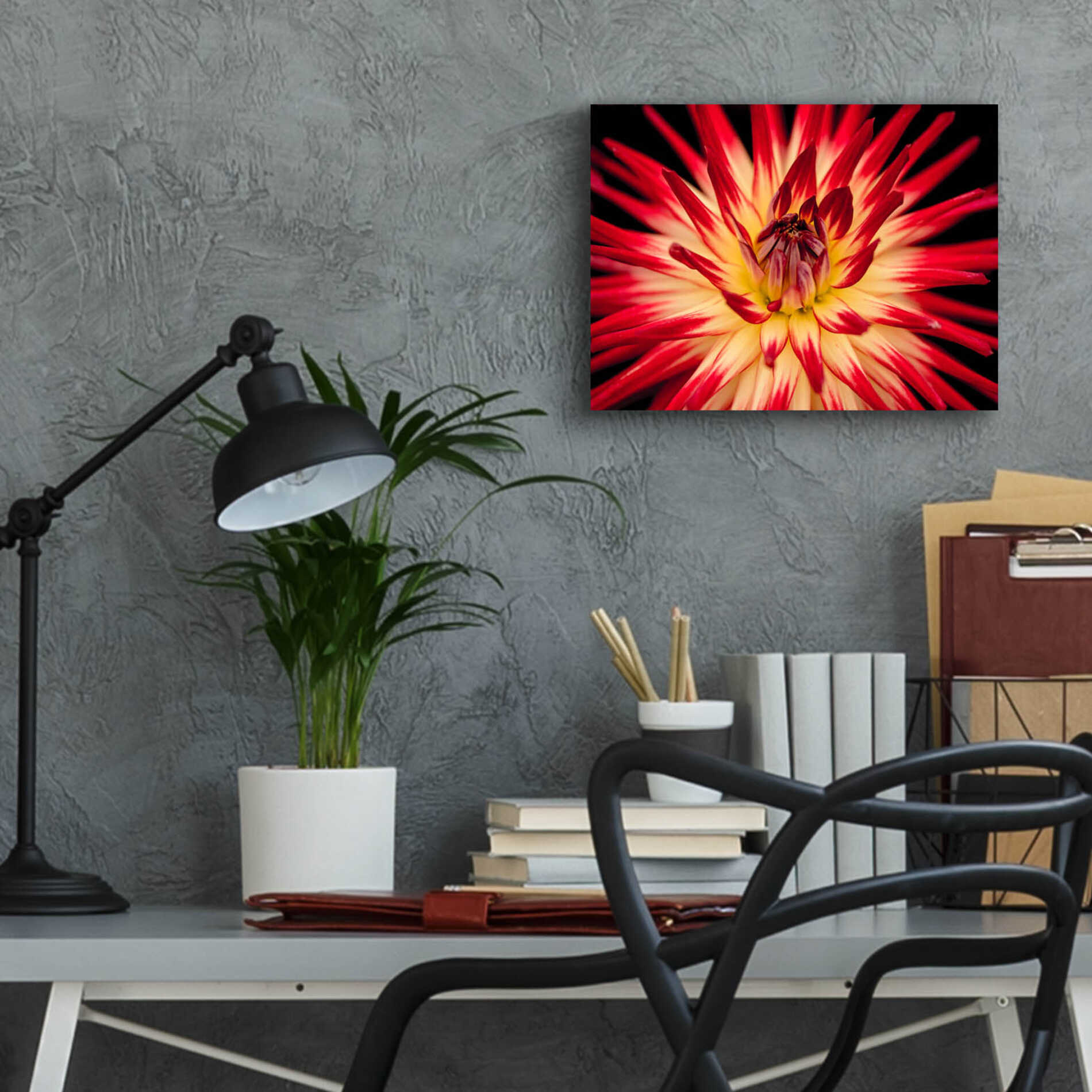 Epic Art 'Sunfire' by Epic Portfolio Acrylic Glass Wall Art,16x12