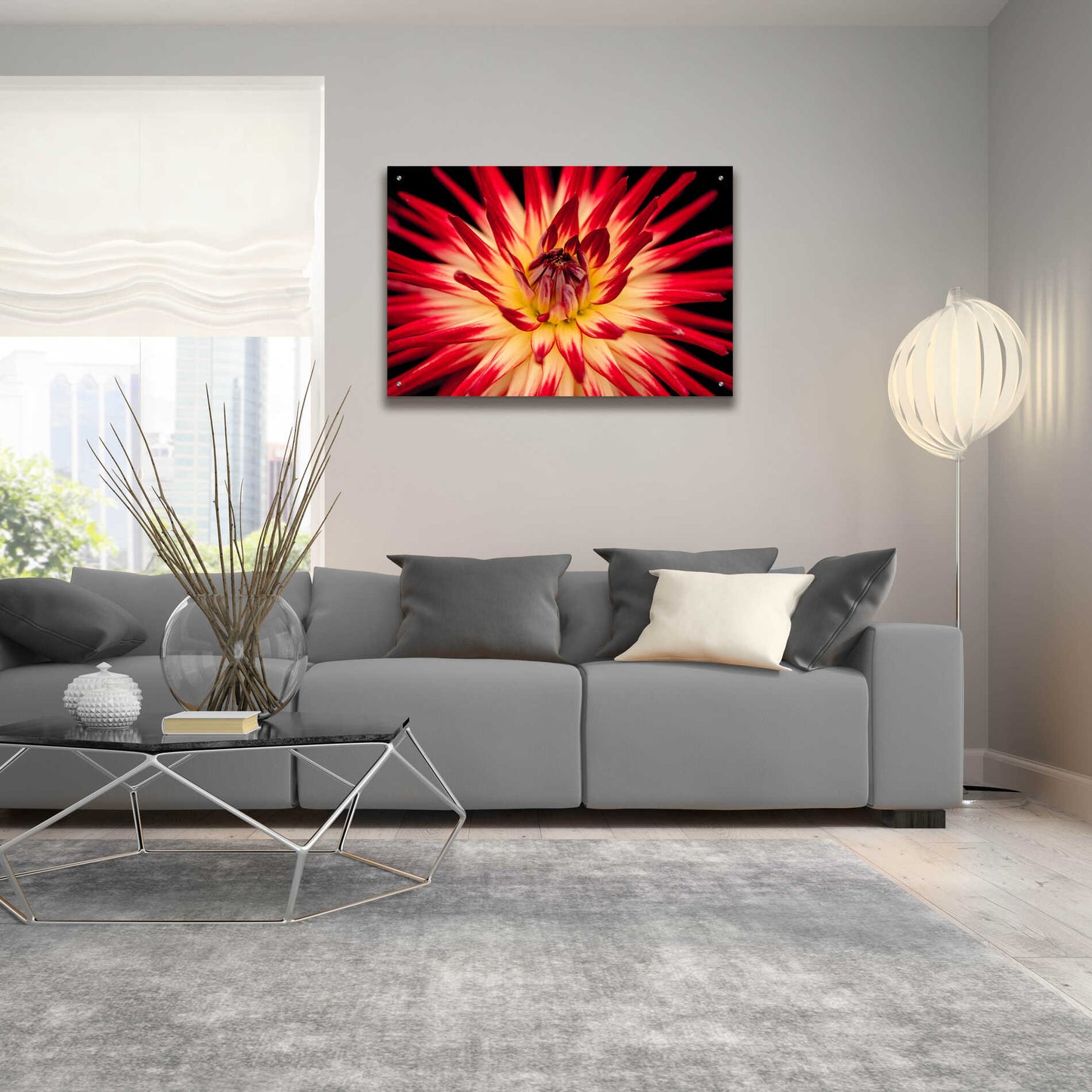 Epic Art 'Sunfire' by Epic Portfolio Acrylic Glass Wall Art,36x24