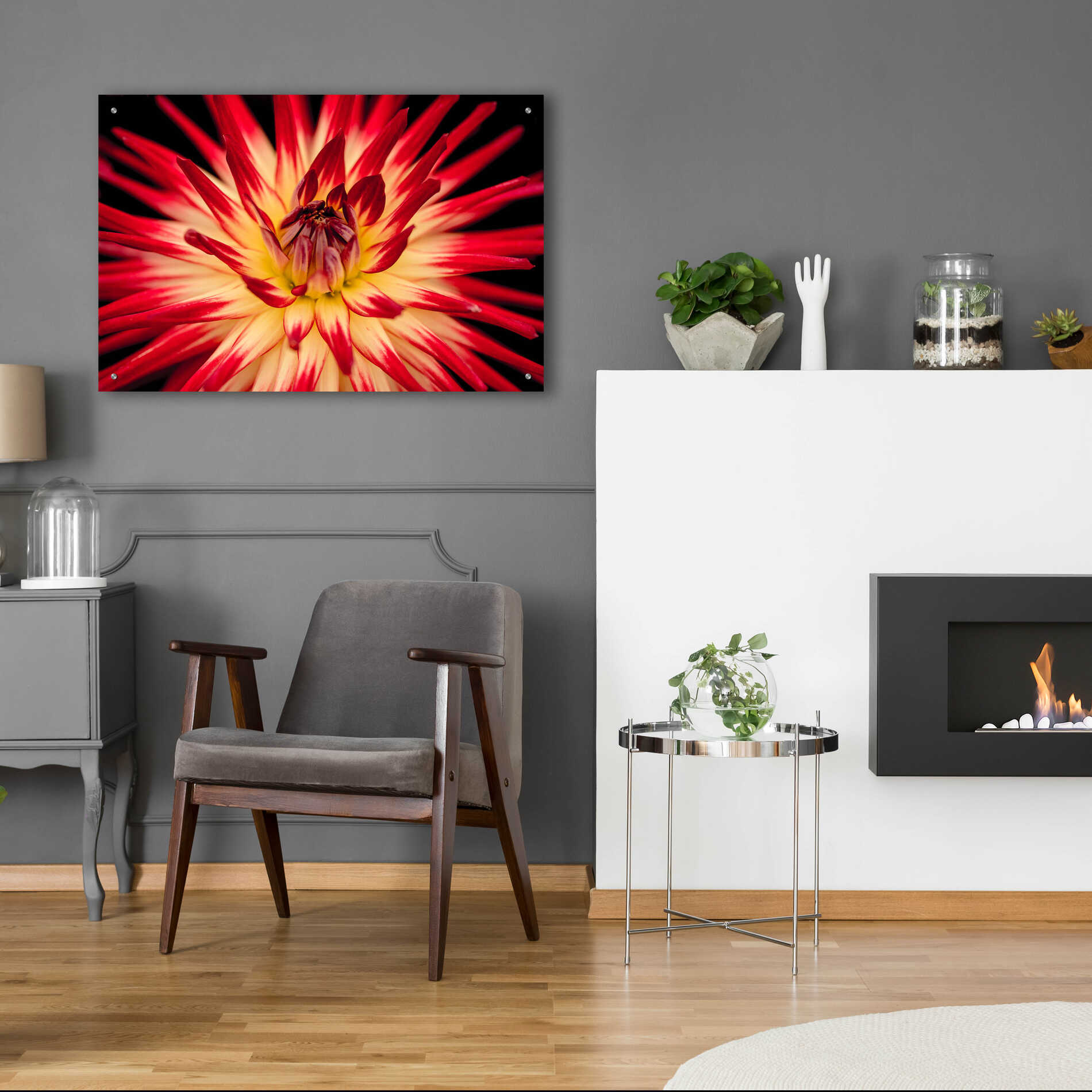 Epic Art 'Sunfire' by Epic Portfolio Acrylic Glass Wall Art,36x24