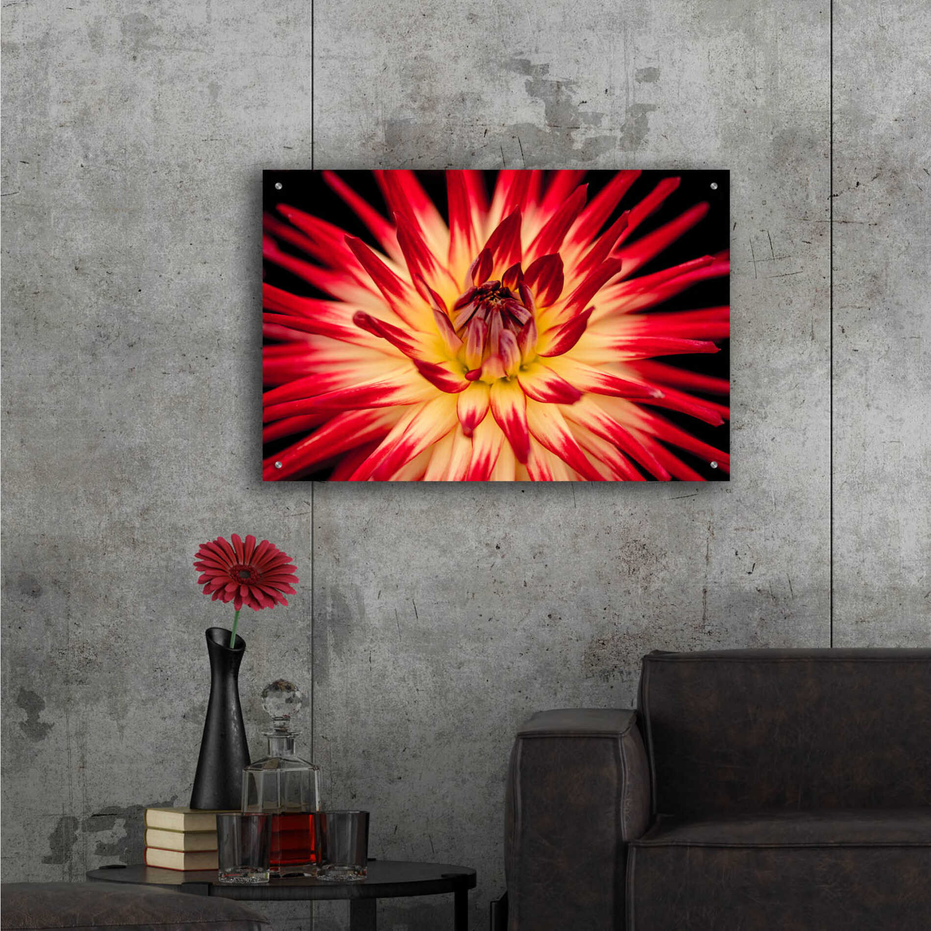 Epic Art 'Sunfire' by Epic Portfolio Acrylic Glass Wall Art,36x24