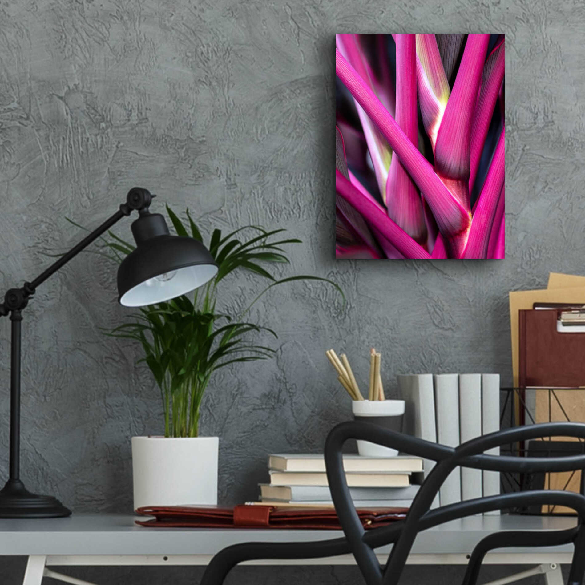 Epic Art 'The Pink Guardsman' by Epic Portfolio Acrylic Glass Wall Art,12x16