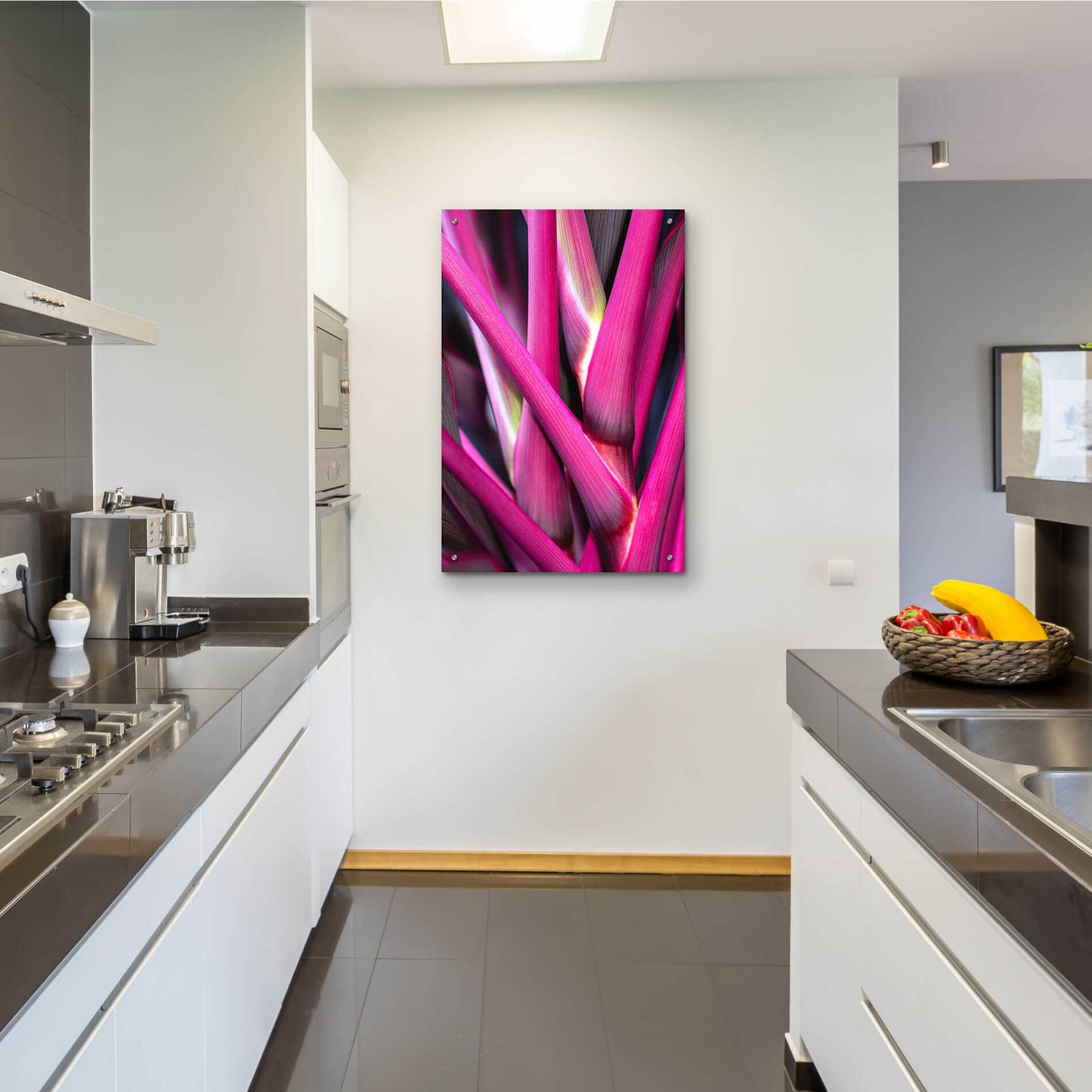 Epic Art 'The Pink Guardsman' by Epic Portfolio Acrylic Glass Wall Art,24x36