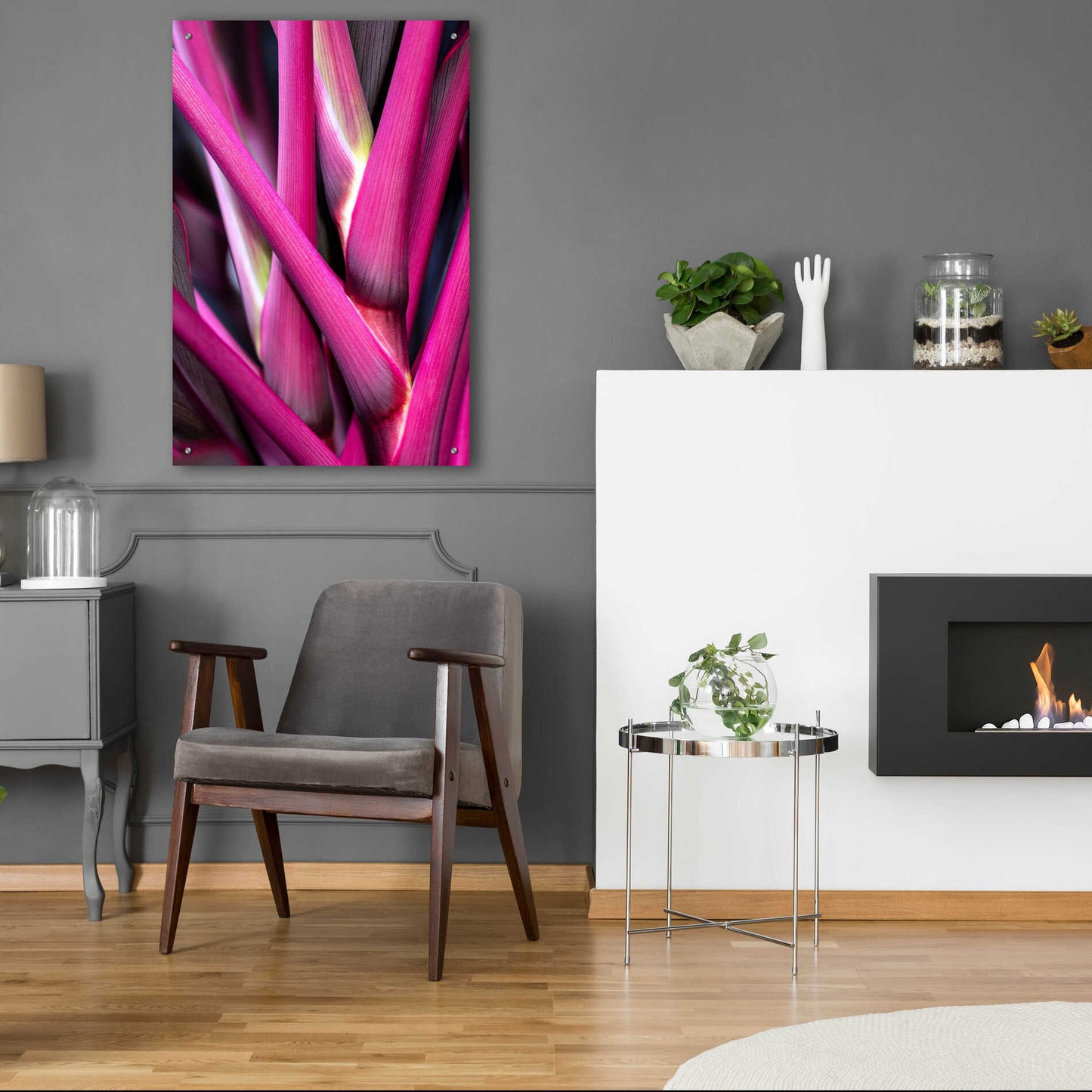 Epic Art 'The Pink Guardsman' by Epic Portfolio Acrylic Glass Wall Art,24x36