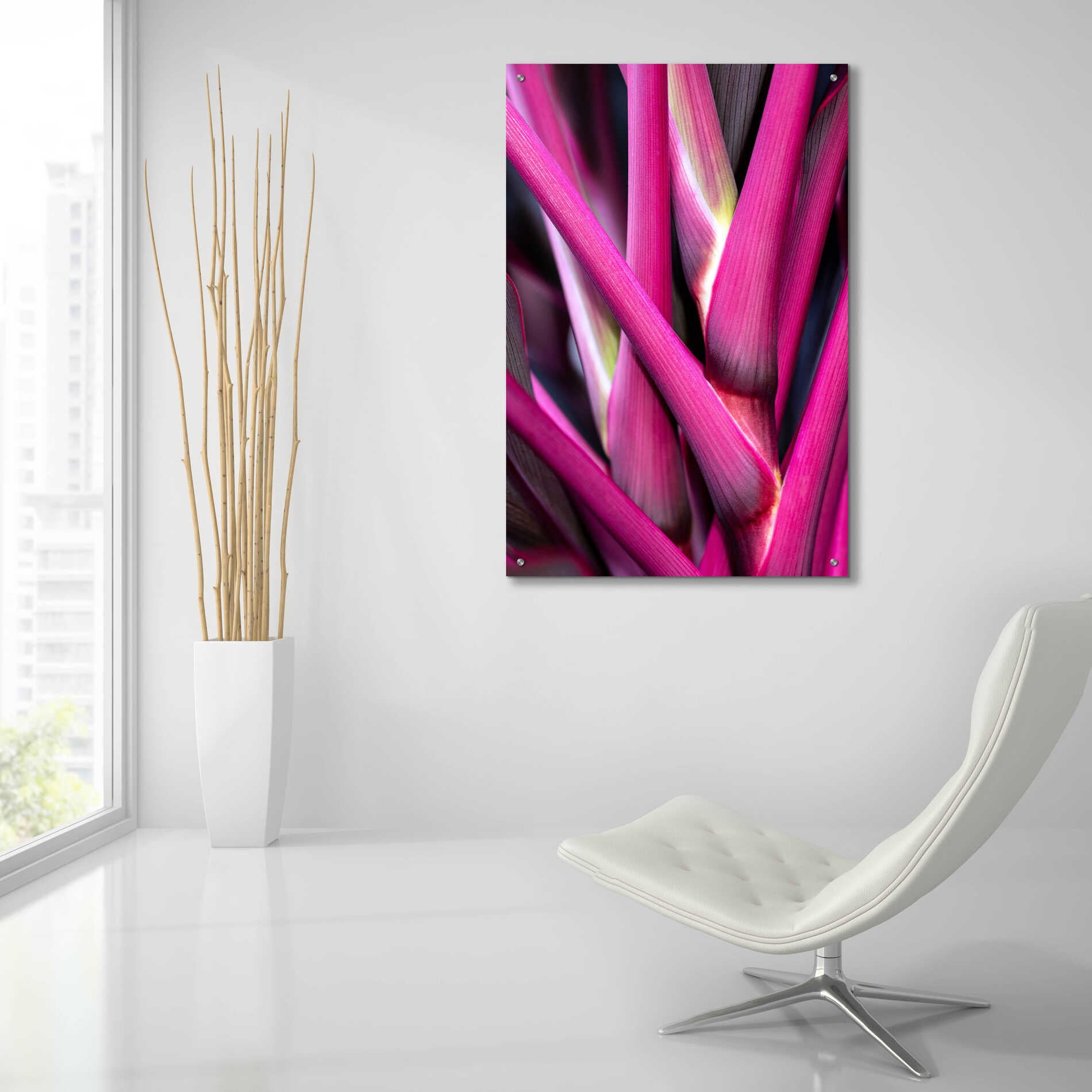 Epic Art 'The Pink Guardsman' by Epic Portfolio Acrylic Glass Wall Art,24x36