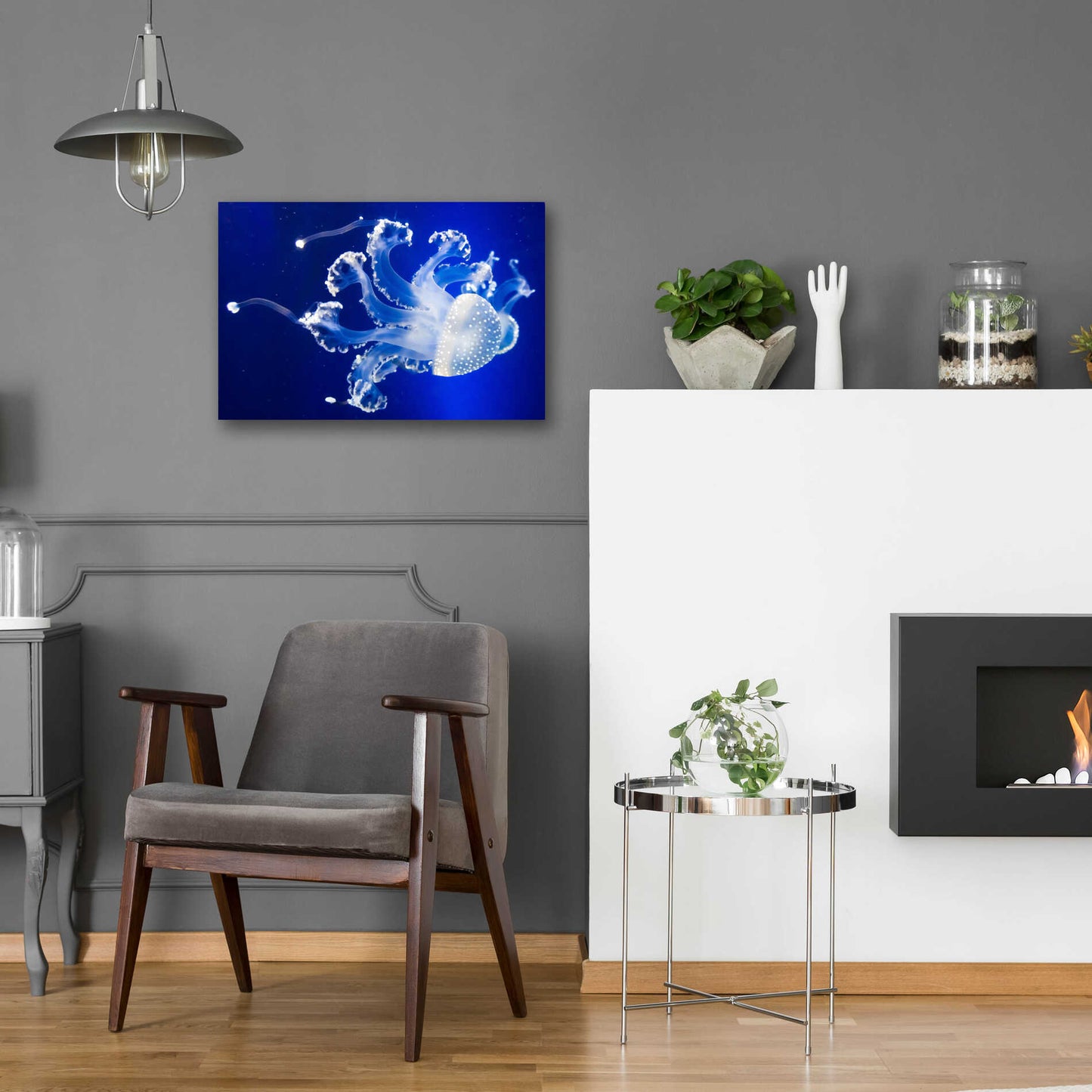 Epic Art 'Translucent Jellyfish' by Epic Portfolio Acrylic Glass Wall Art,24x16