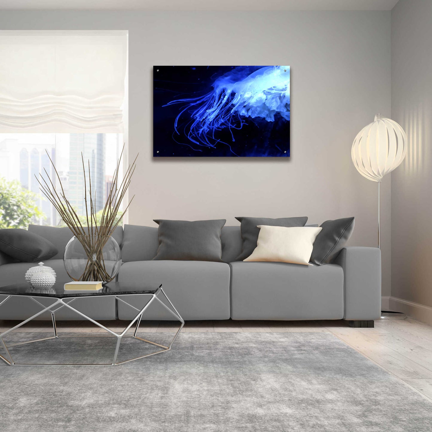 Epic Art 'Preditor' by Epic Portfolio, Acrylic Glass Wall Art,36x24