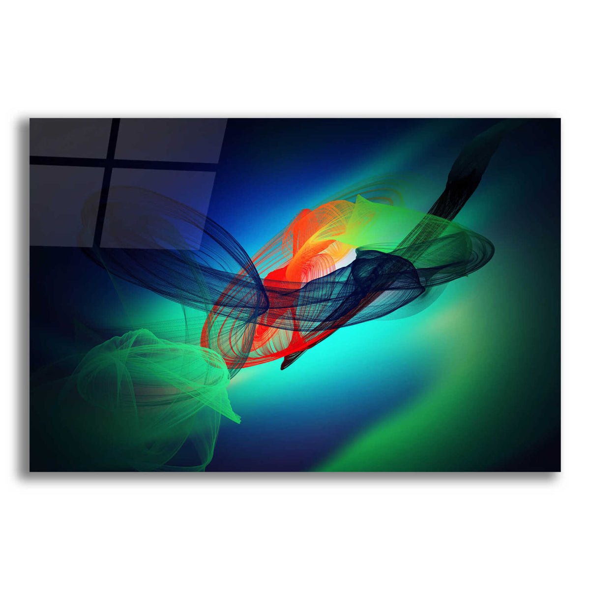 Epic Art 'Color In The Lines 13' by Irena Orlov, Acrylic Glass Wall Art