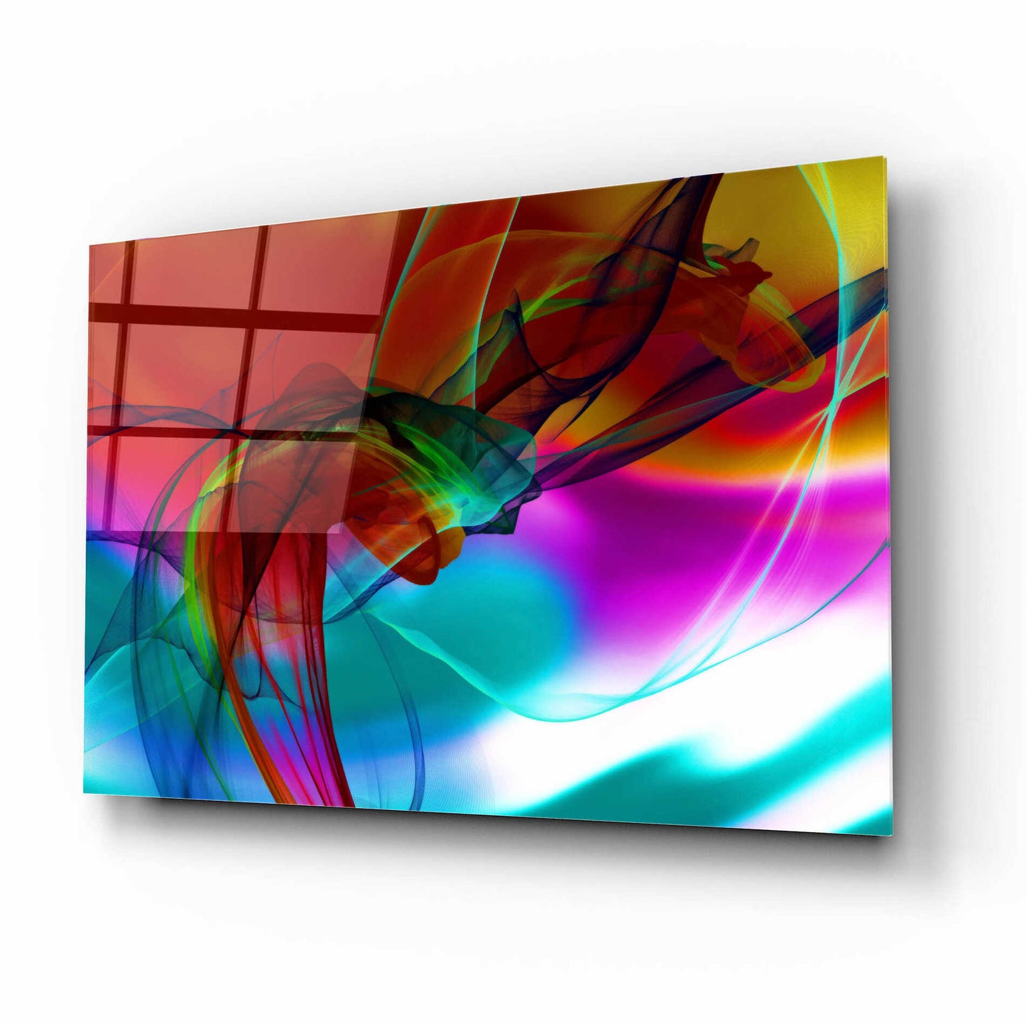 Epic Art 'Color In The Lines 16' by Irena Orlov, Acrylic Glass Wall Art,16x12