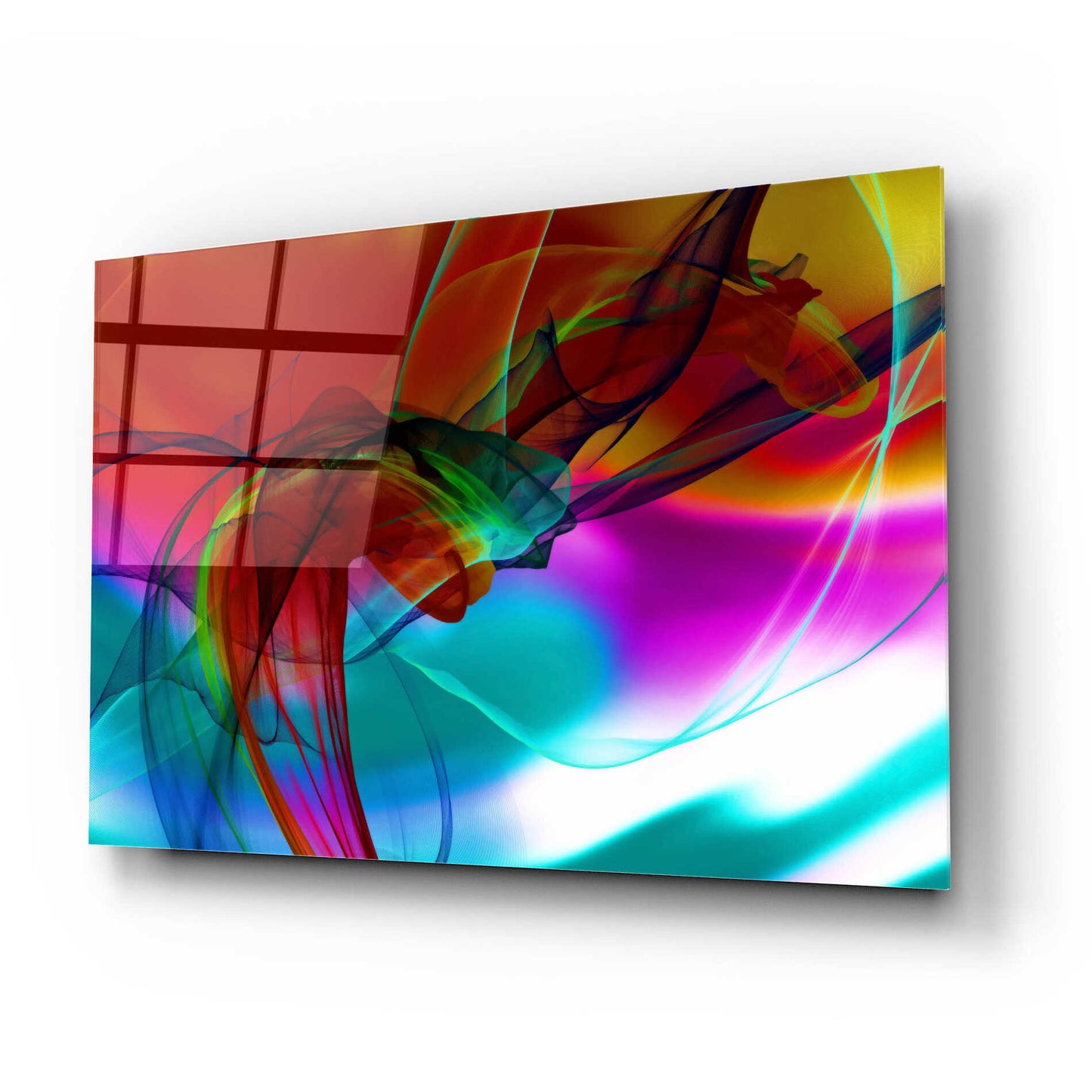 Epic Art 'Color In The Lines 16' by Irena Orlov, Acrylic Glass Wall Art,24x16