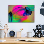 Epic Art 'Color In The Lines 22' by Irena Orlov, Acrylic Glass Wall Art,16x12