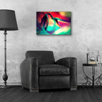 Epic Art 'Color In The Lines 27' by Irena Orlov, Acrylic Glass Wall Art,24x16