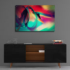 Epic Art 'Color In The Lines 27' by Irena Orlov, Acrylic Glass Wall Art,36x24
