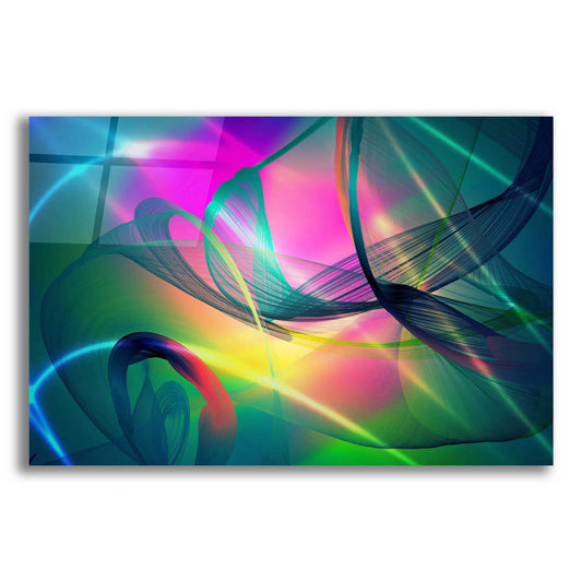 Epic Art 'Color In The Lines 32' by Irena Orlov, Acrylic Glass Wall Art