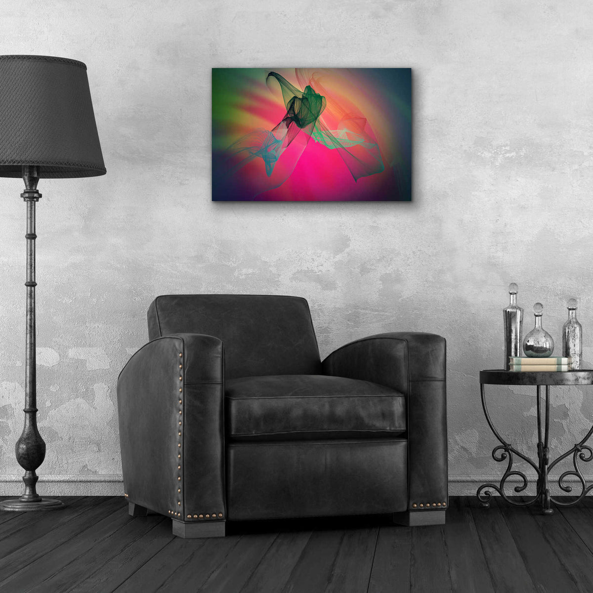 Epic Art 'Color In The Lines 33' by Irena Orlov, Acrylic Glass Wall Art,24x16