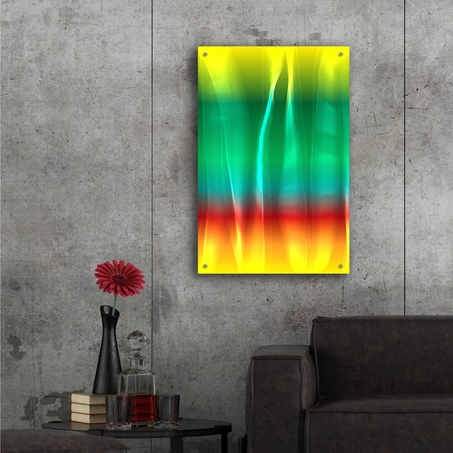 Epic Art 'Mysterious Light 1' by Irena Orlov, Acrylic Glass Wall Art,24x36