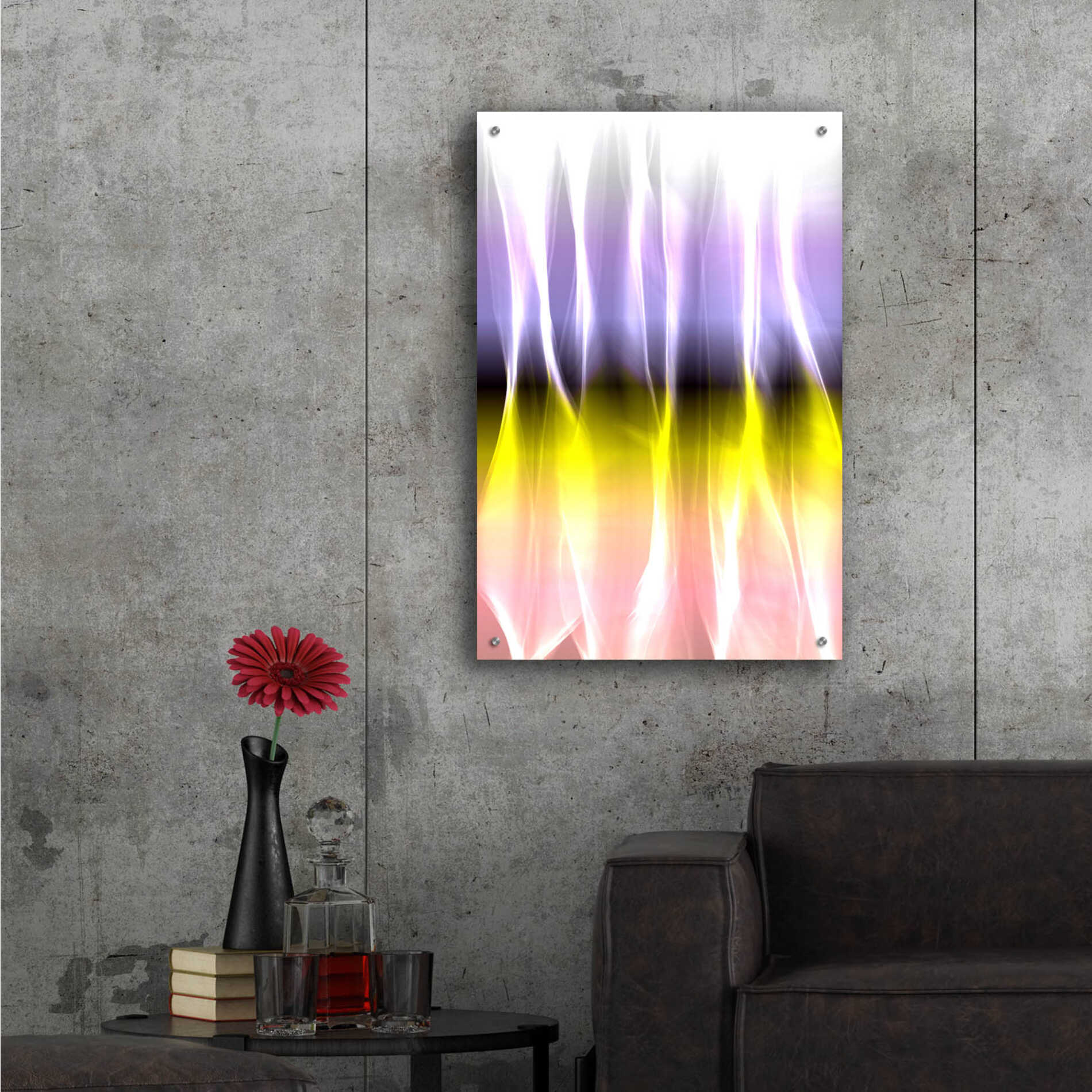 Epic Art 'Mysterious Light 3' by Irena Orlov, Acrylic Glass Wall Art,24x36