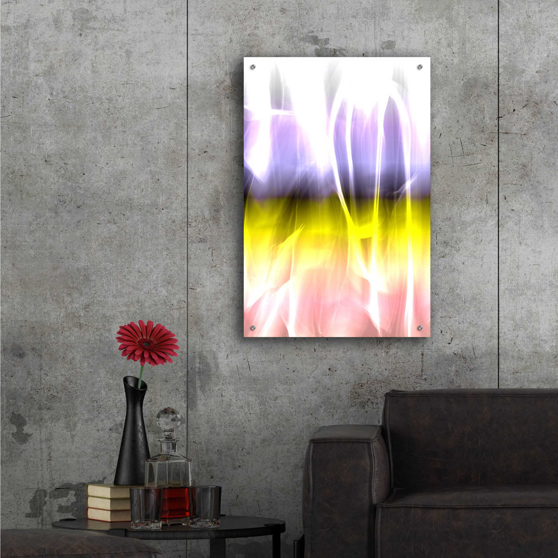 Epic Art 'Mysterious Light 4' by Irena Orlov, Acrylic Glass Wall Art,24x36