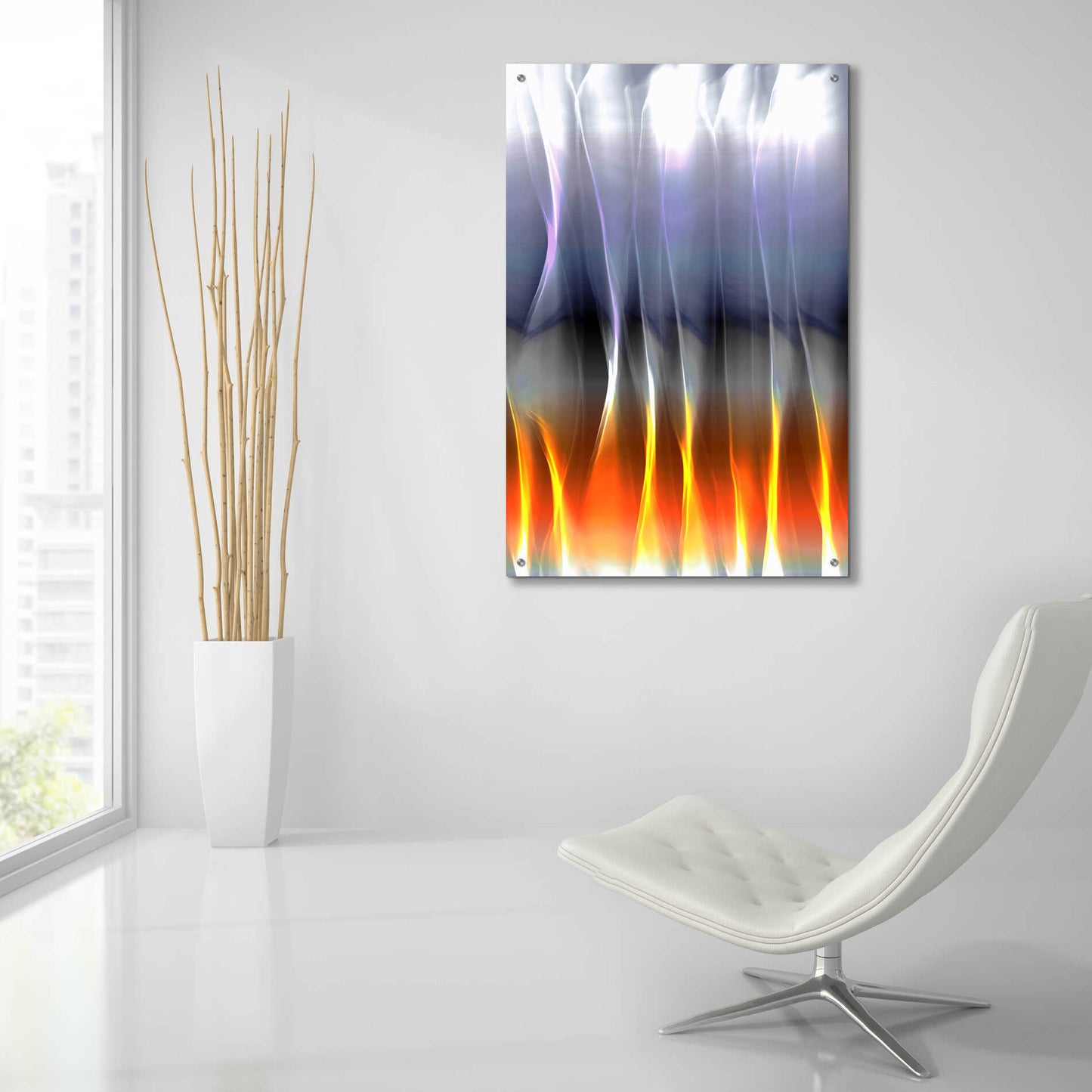 Epic Art 'Mysterious Light 5' by Irena Orlov, Acrylic Glass Wall Art,24x36