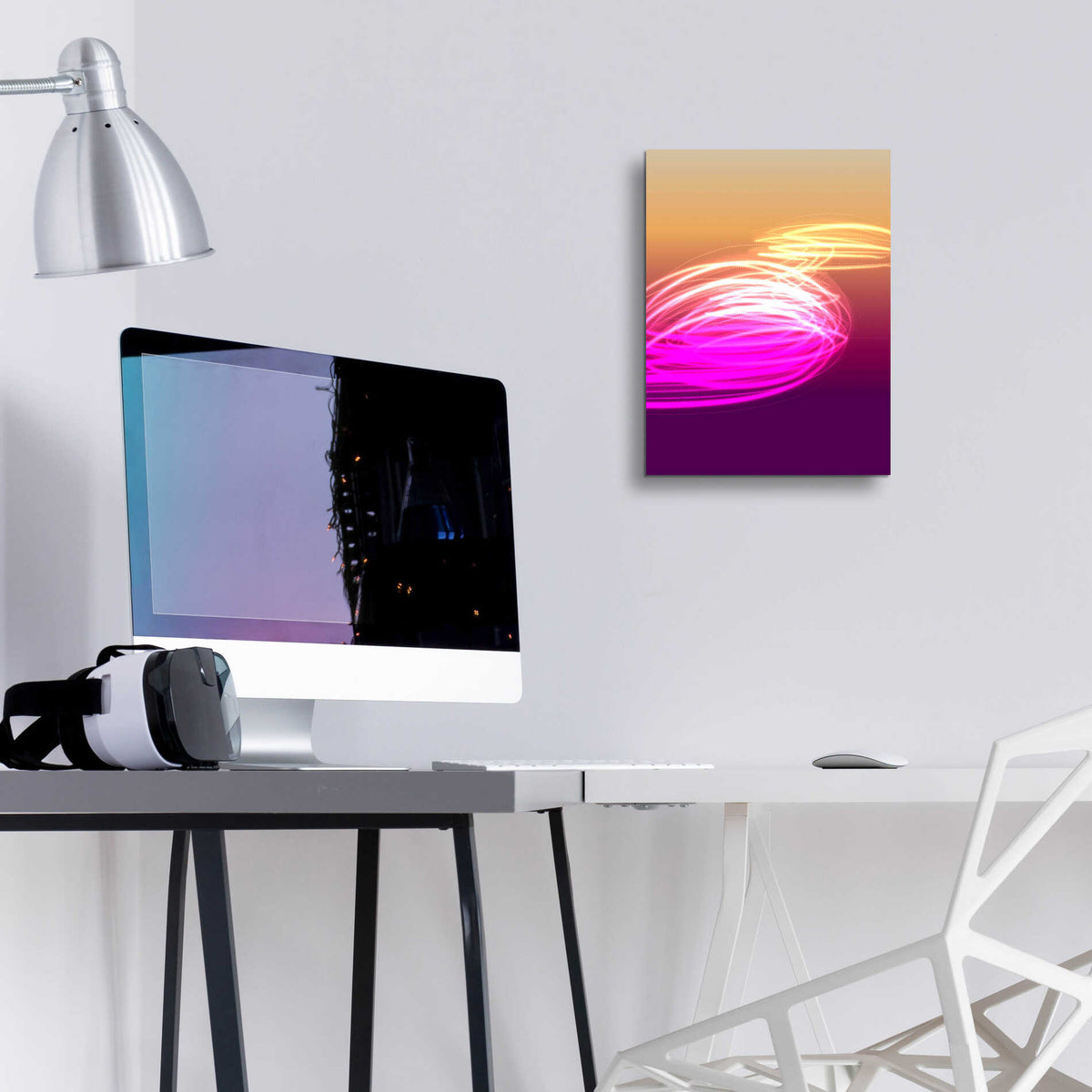 Epic Art 'Mysterious Light 9' by Irena Orlov, Acrylic Glass Wall Art,12x16