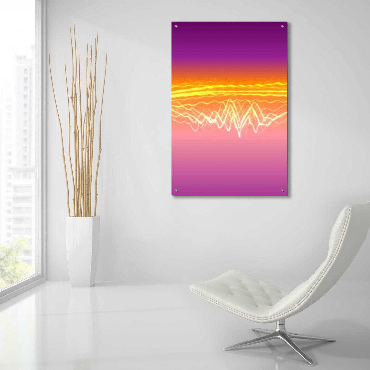 Epic Art 'Mysterious Light 12' by Irena Orlov, Acrylic Glass Wall Art,24x36