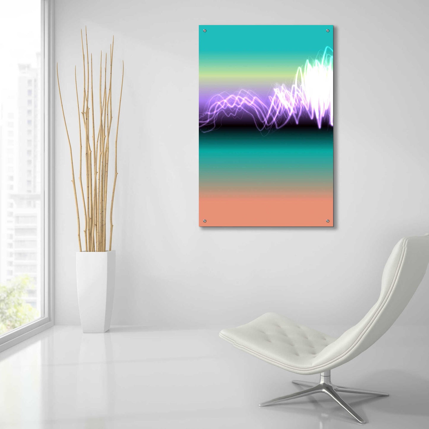 Epic Art 'Mysterious Light 17' by Irena Orlov, Acrylic Glass Wall Art,24x36