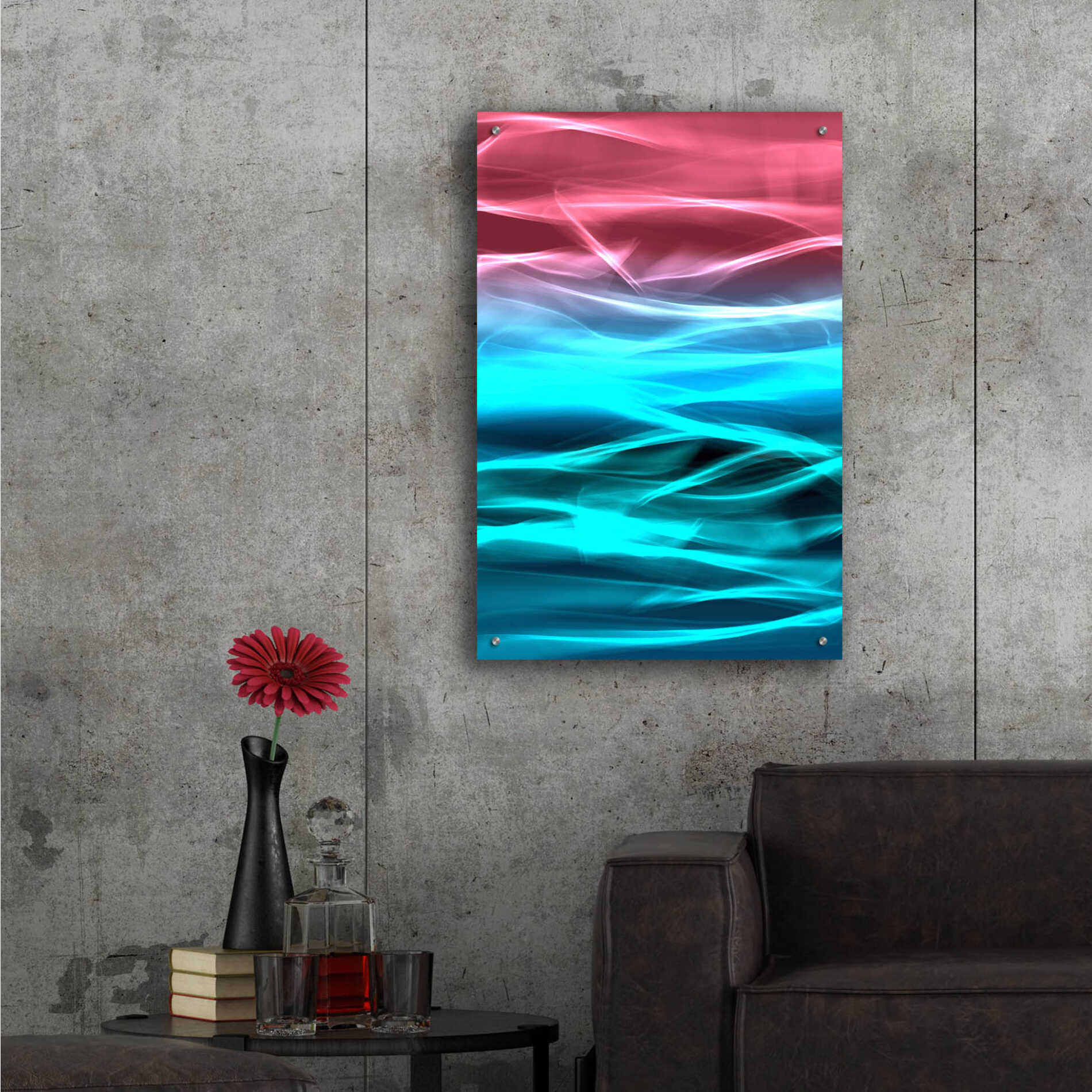 Epic Art 'Mysterious Light 19' by Irena Orlov, Acrylic Glass Wall Art,24x36