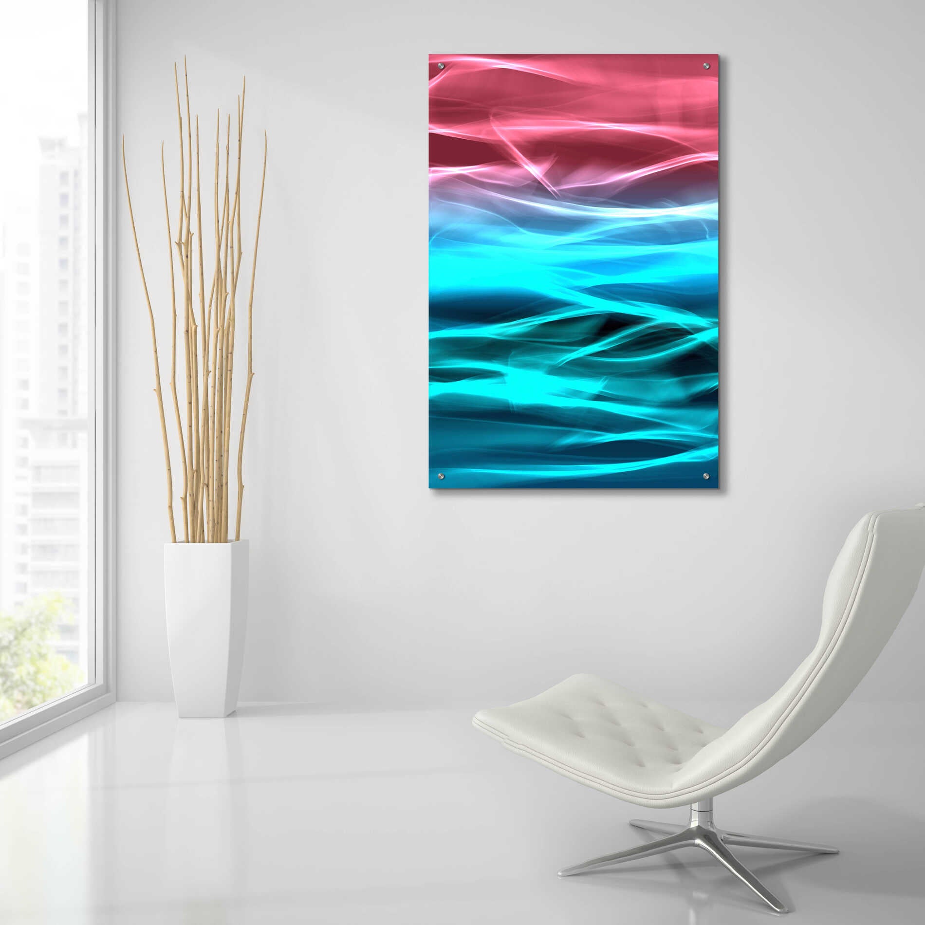 Epic Art 'Mysterious Light 19' by Irena Orlov, Acrylic Glass Wall Art,24x36