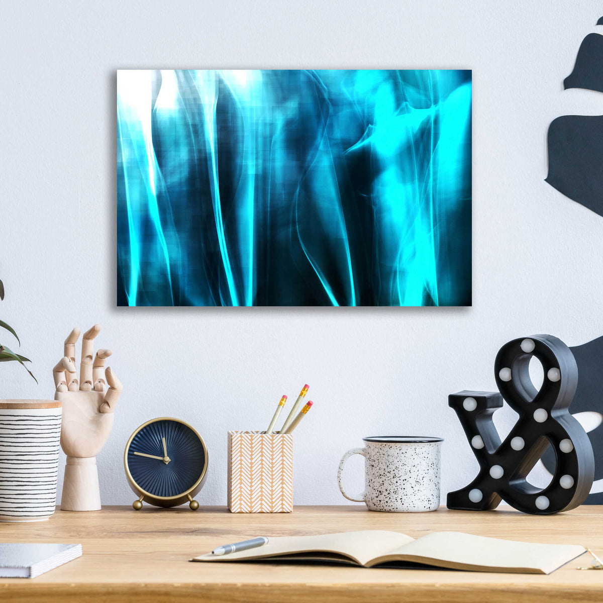 Epic Art 'Mysterious Light 20' by Irena Orlov, Acrylic Glass Wall Art,16x12