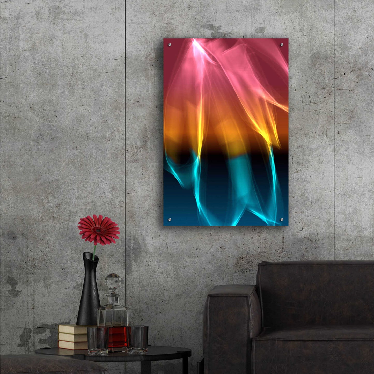 Epic Art 'Mysterious Light 21' by Irena Orlov, Acrylic Glass Wall Art,24x36