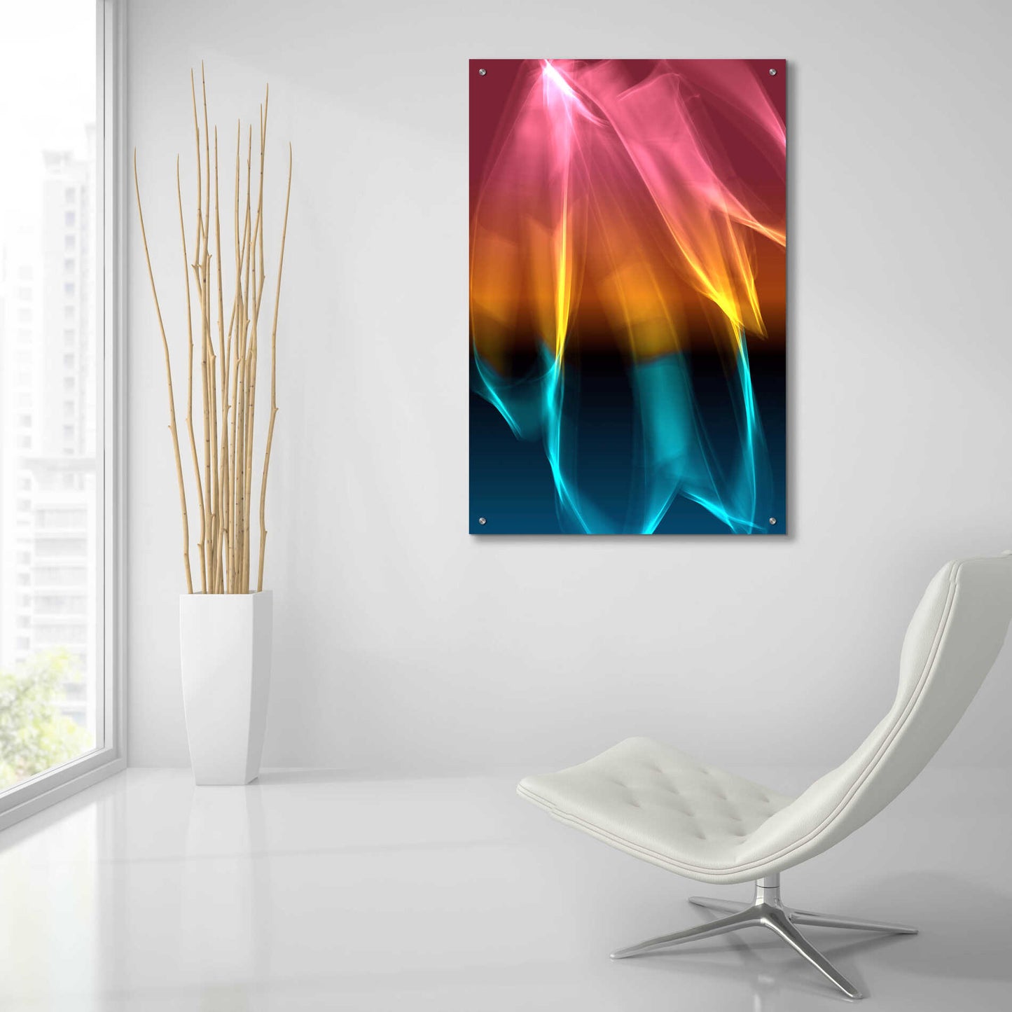 Epic Art 'Mysterious Light 21' by Irena Orlov, Acrylic Glass Wall Art,24x36