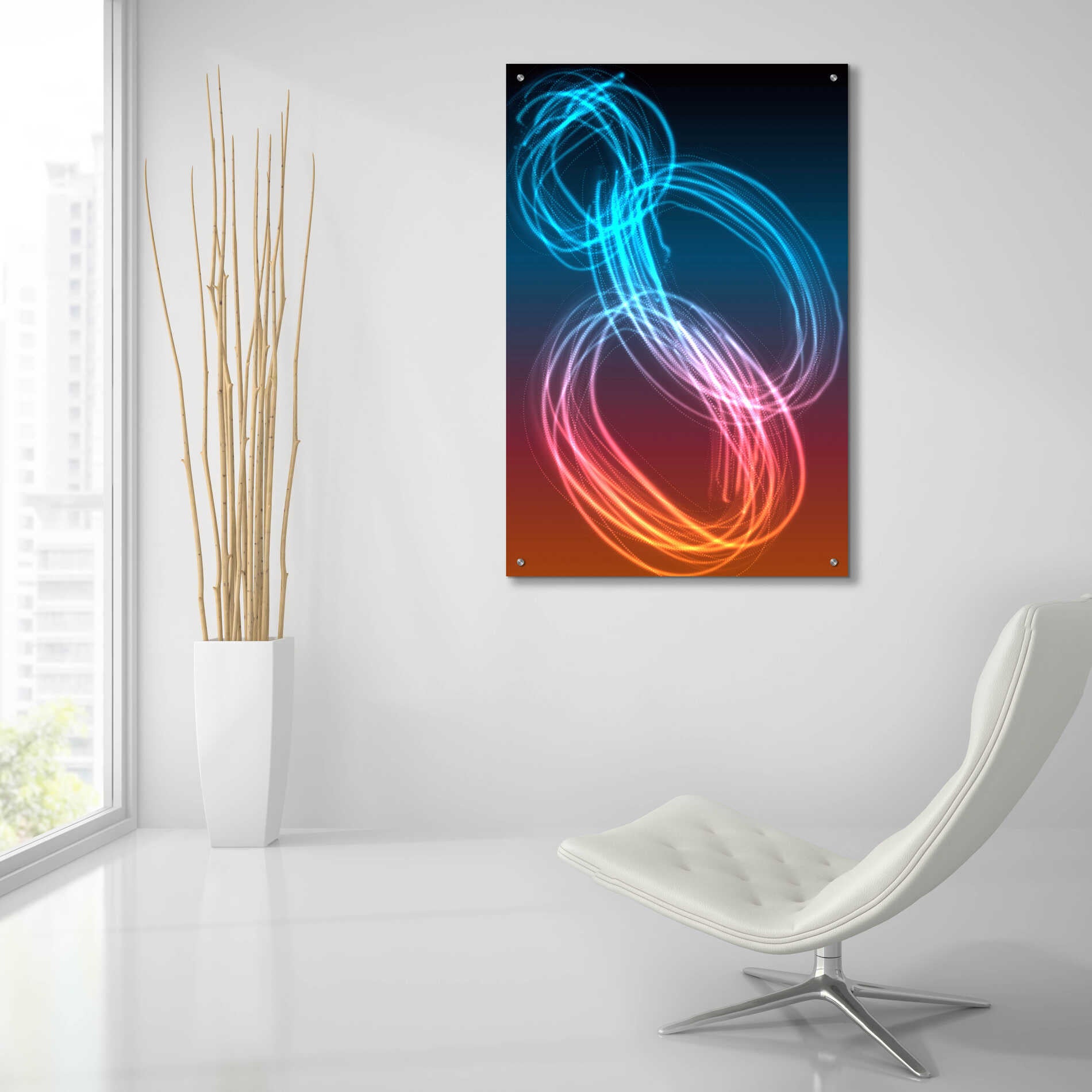 Epic Art 'Mysterious Light 24' by Irena Orlov, Acrylic Glass Wall Art,24x36