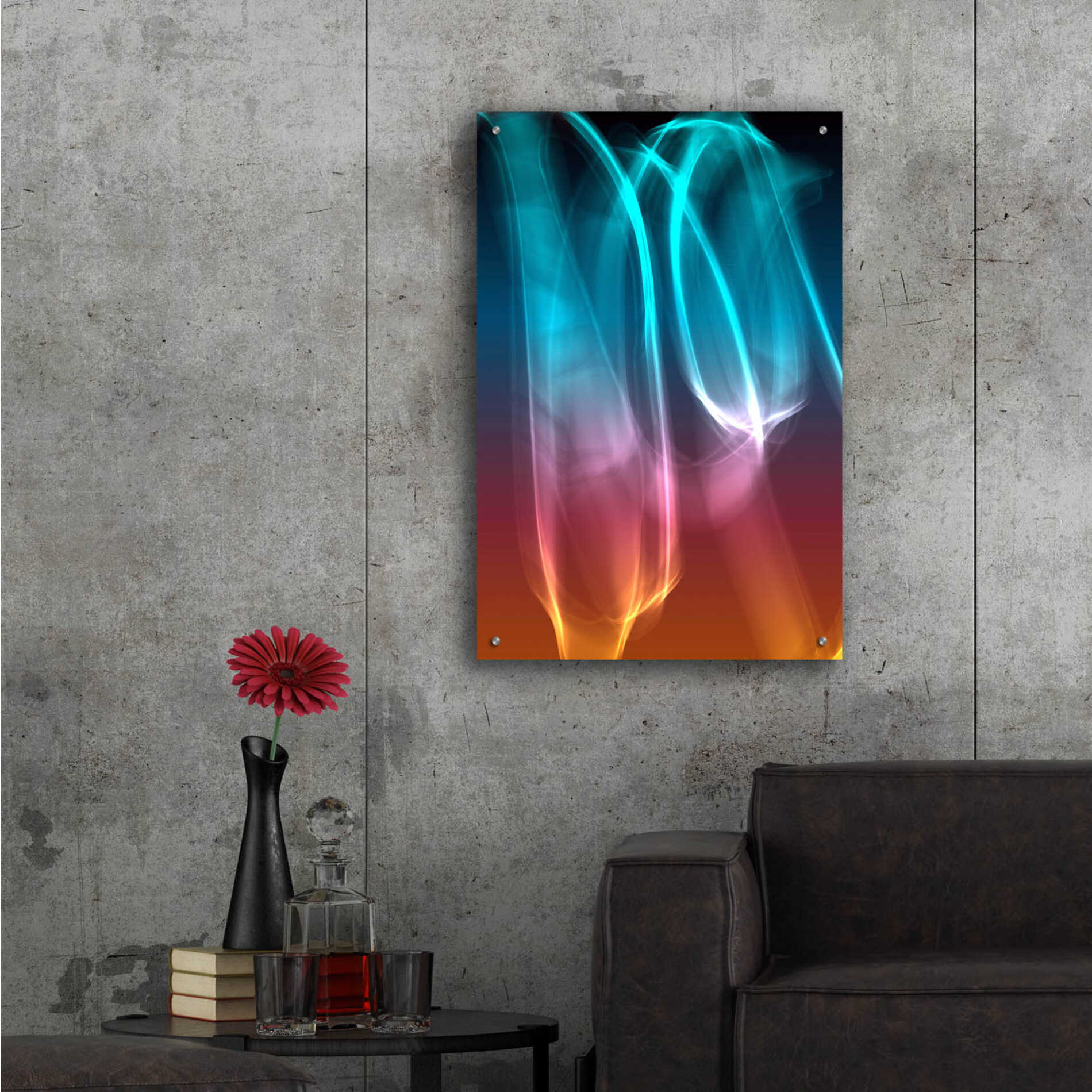 Epic Art 'Mysterious Light 26' by Irena Orlov, Acrylic Glass Wall Art,24x36