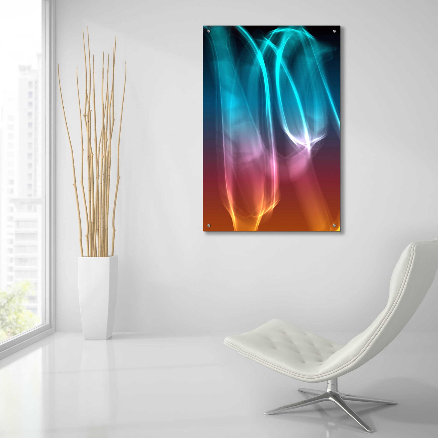 Epic Art 'Mysterious Light 26' by Irena Orlov, Acrylic Glass Wall Art,24x36