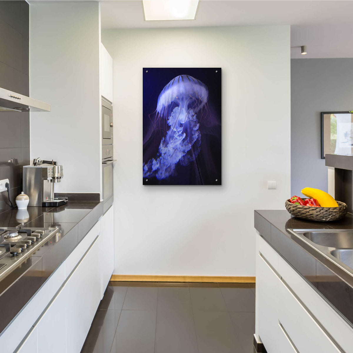 Epic Art 'Gelatinaous, One' by Steve Hunziker, Acrylic Glass Wall Art,24x36