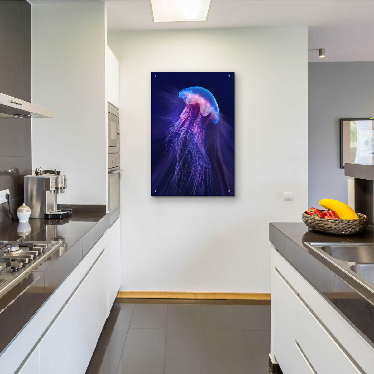 Epic Art 'Gelatinaous, Two' by Steve Hunziker, Acrylic Glass Wall Art,24x36