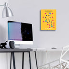 Epic Art 'Serotonin Molecule 2' by Epic Portfolio, Acrylic Glass Wall Art,12x16