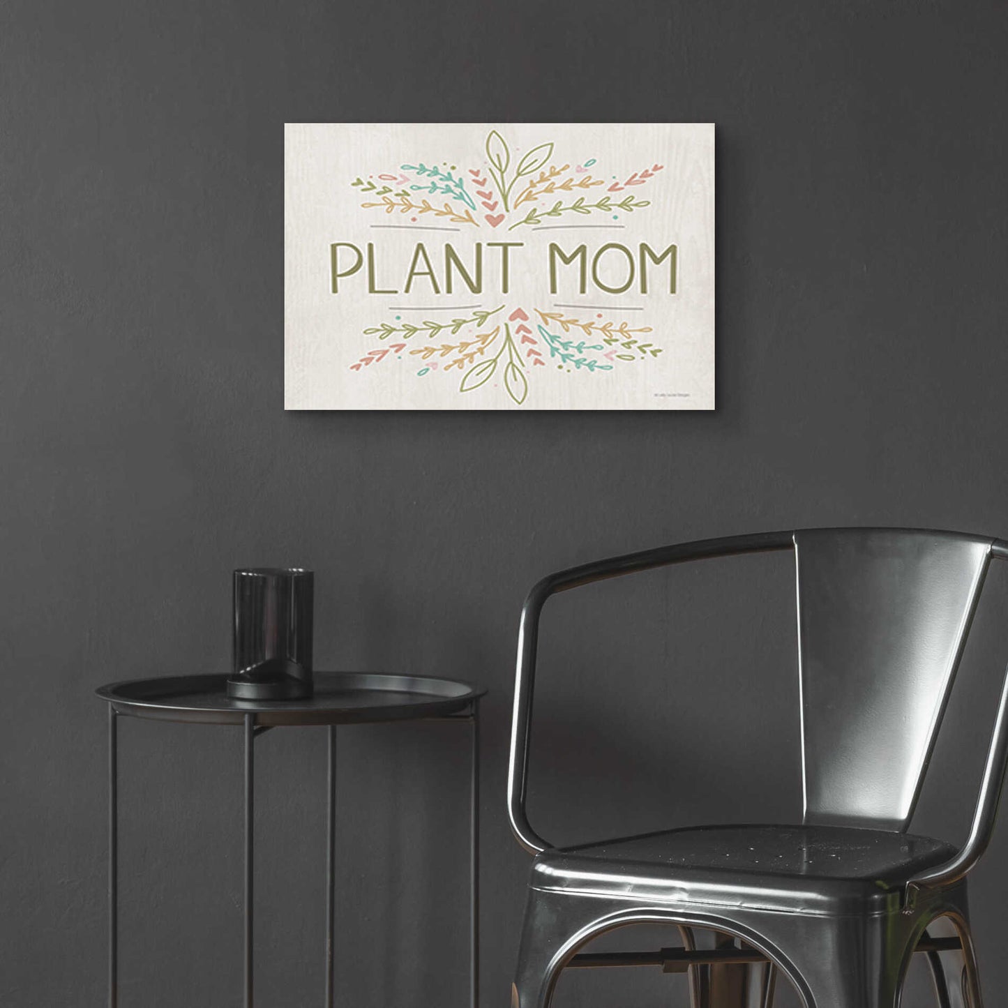 Epic Art 'Plant Mom' by Lady Louise Designs, Acrylic Glass Wall Art,24x16