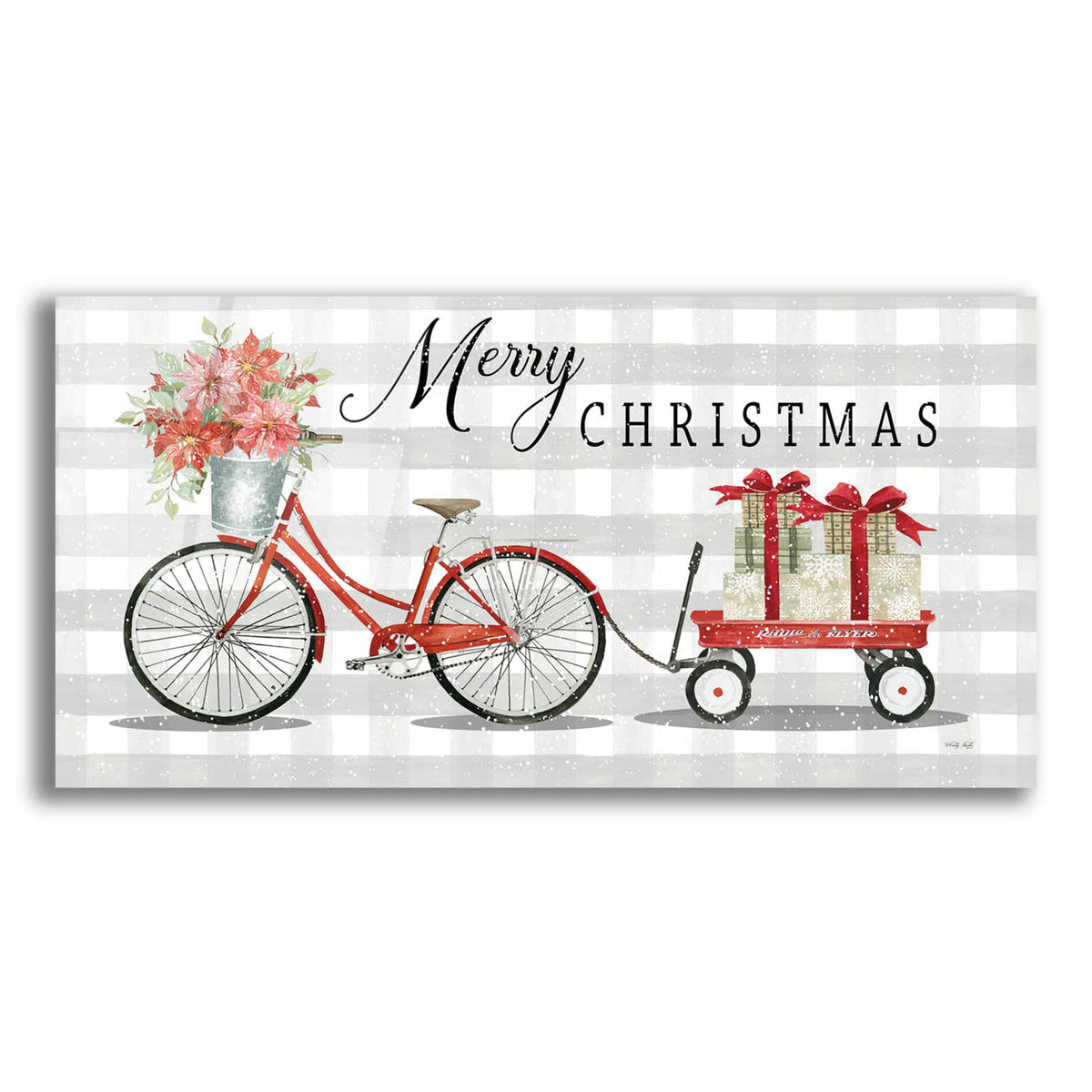 Epic Art 'Christmas Delivery II' by Cindy Jacobs, Acrylic Glass Wall Art