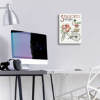 Epic Art 'Season's Greetings Bicycle' by Cindy Jacobs, Acrylic Glass Wall Art,12x16