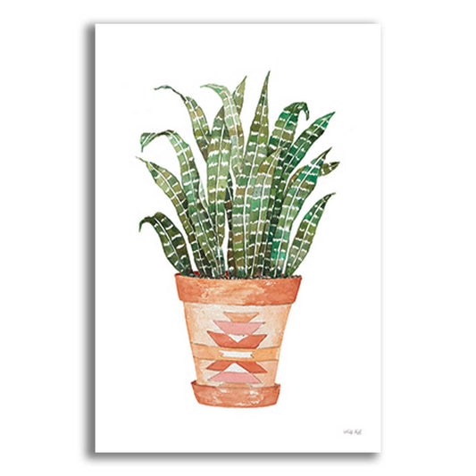 Epic Art 'Aztec Pot III' by Cindy Jacobs, Acrylic Glass Wall Art