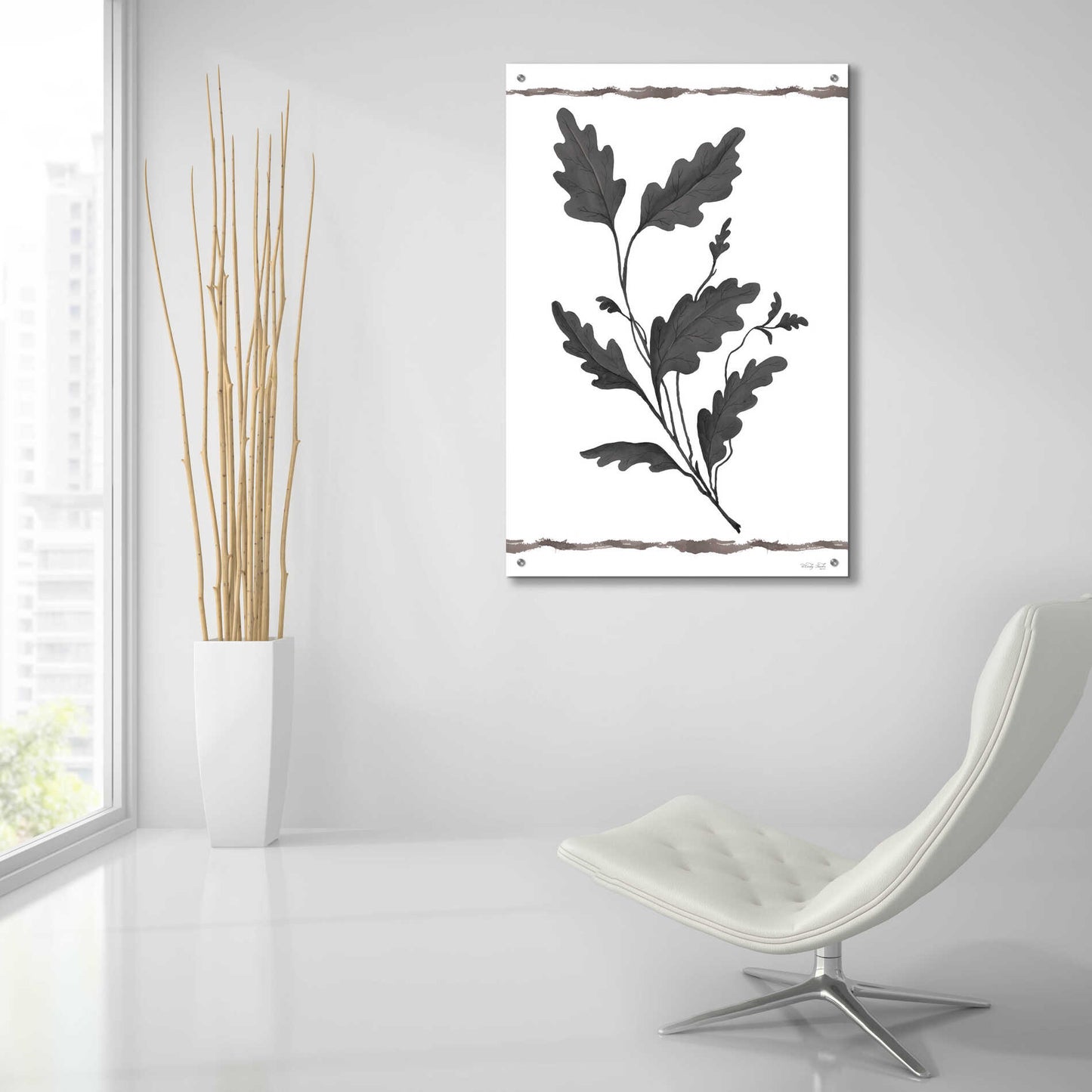 Epic Art 'Leaf Collection IV' by Cindy Jacobs, Acrylic Glass Wall Art,24x36