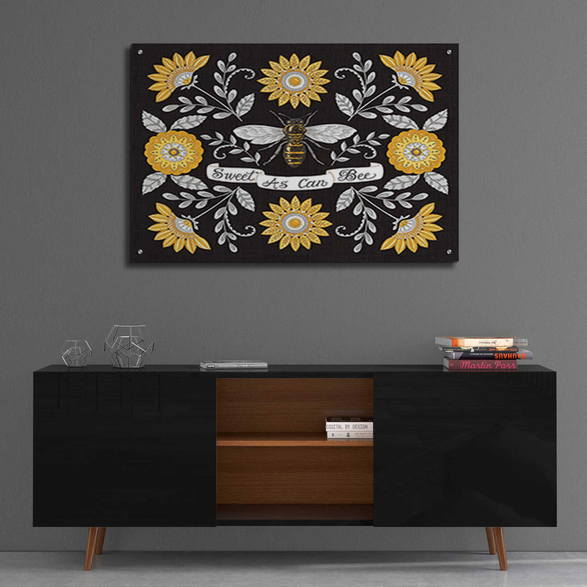 Epic Art 'Sweet As Can Be' by Deb Strain, Acrylic Glass Wall Art,36x24