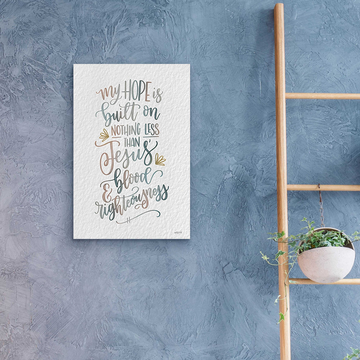 Epic Art 'My Hope' by Imperfect Dust, Acrylic Glass Wall Art,16x24