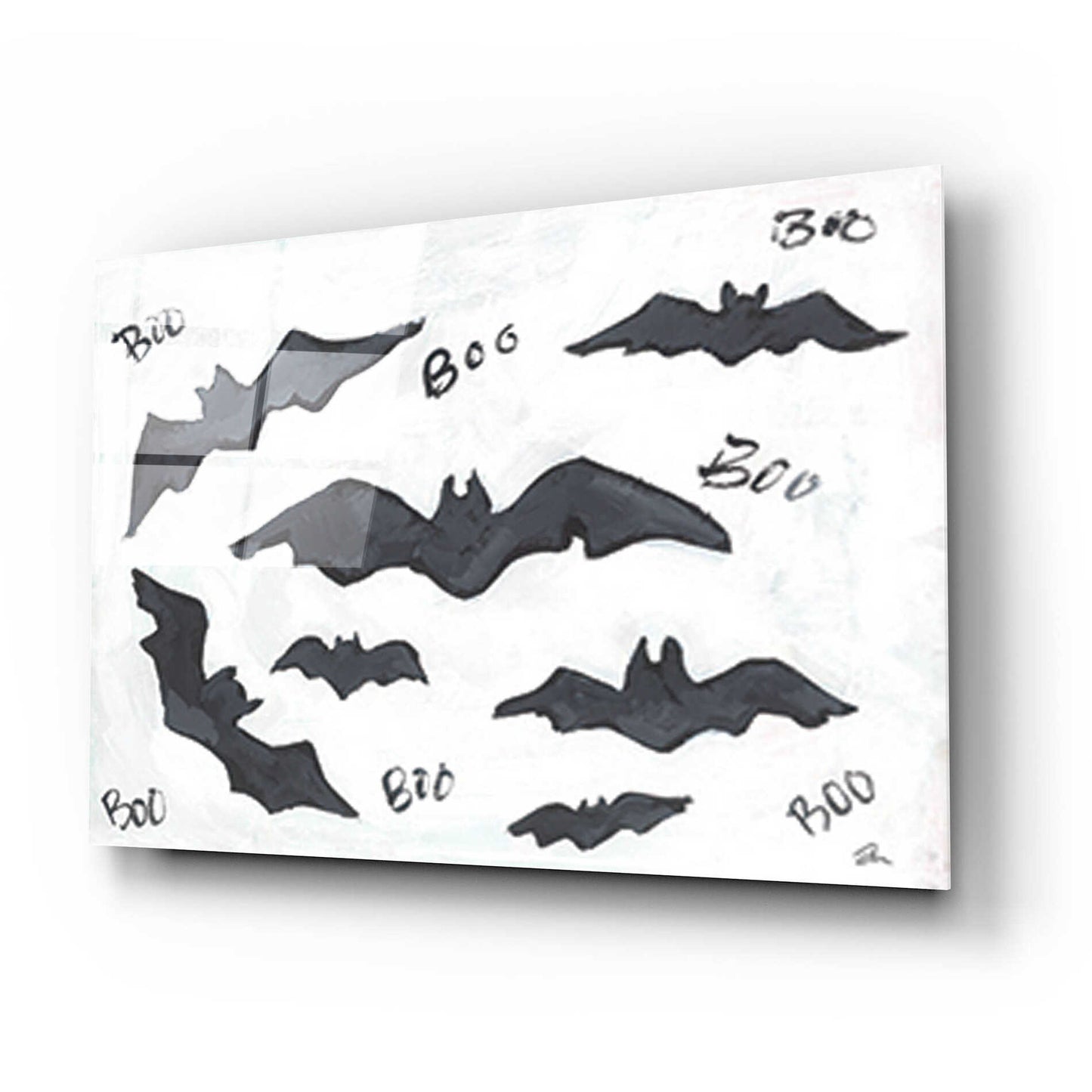 Epic Art 'Boo Bats' by Cindy Jacobs, Acrylic Glass Wall Art,24x16