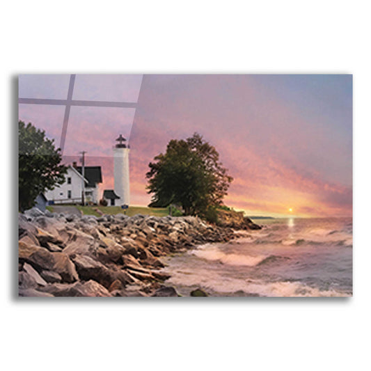 Epic Art 'Sunset at Tibbetts Point' by Lori Deiter, Acrylic Glass Wall Art